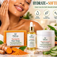 Woman with the Thévaa Golden Ritual Set