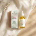 Turmeric Face Serum flat lay